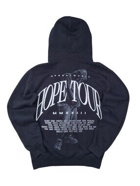 NF Hope Tour MMXXIV Black Hoodie Adult Small Official Concert Merch